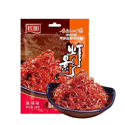 灯影牛肉丝麻辣牛肉四川特产休闲零食厂家批发食品小包五香牛肉丝